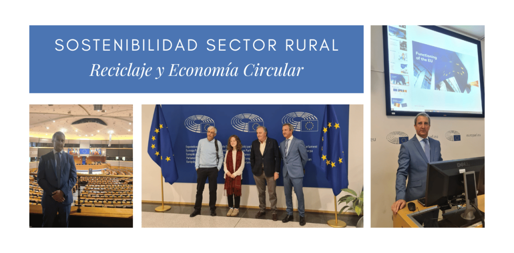 Jaime Balboa CEO de Recytronica Lleva la Voz de la Sostenibilidad Rural al Euro Parlamento